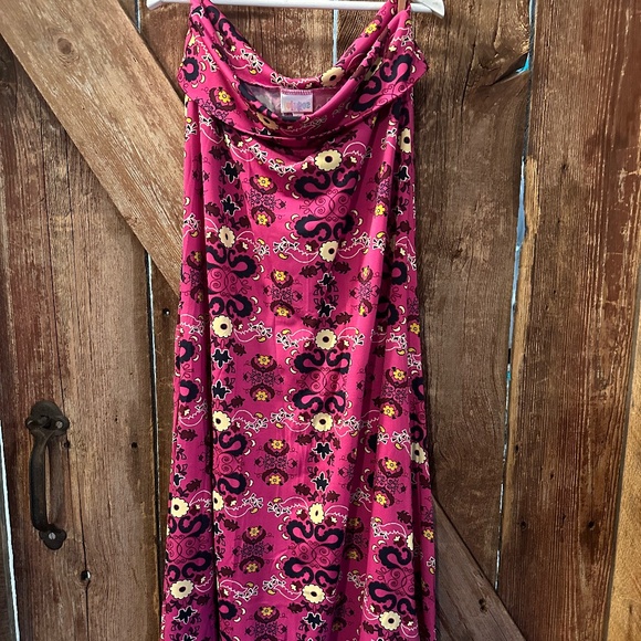 Used LuLaRoe Small Maxi Skirt Dress - Picture 1 of 4
